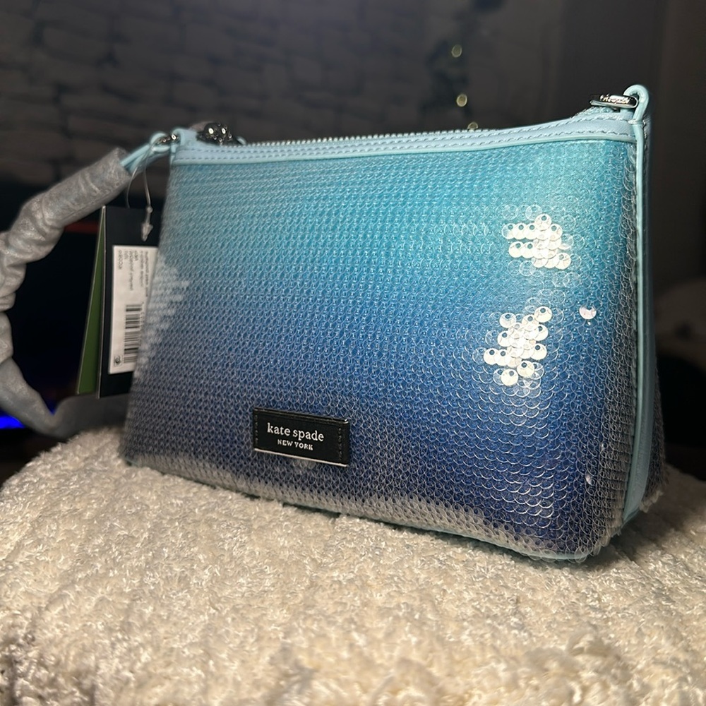 NWT🩵💙💜KATE SPADE POUCHETTE